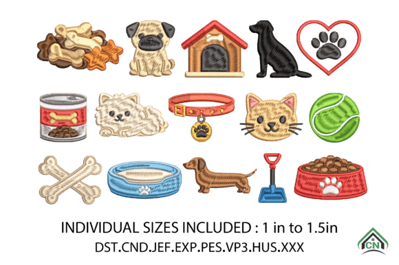 Cute Mini Pet Embroidery Bundle X15 File Review