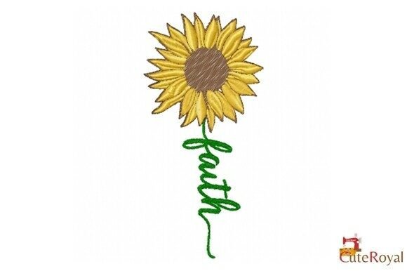 Faith Sunflower Embroidery Design Review