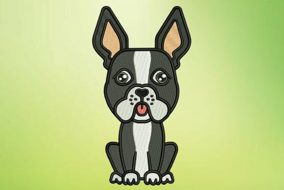 French Bulldog Puppy Embroidery Review